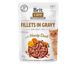 Brit Care Cat Fillets in Gravy with Duck 85g