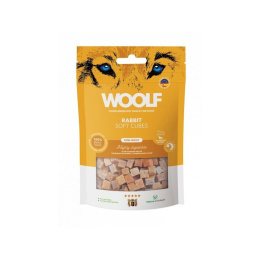 Woolf Soft Cubes Monoprotein Rabbit 100g