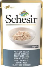 SCHESIR Jelly Adult saszetka w galaretce 85g - kurczak z morszczukiem