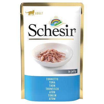 Schesir Cat Adult Tuna Fillets 85g - tuńczyk