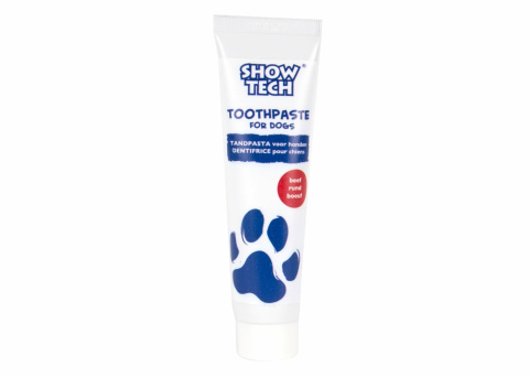 Show Tech Beef Toothpaste 85g - pasta do zębów dla psa, z fluorem, o smaku wołowiny