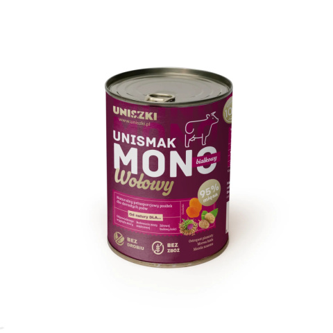 UNISMAK Mono Wołowina 400g