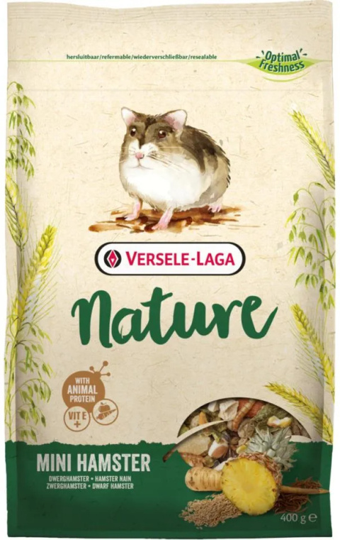 Versele Laga Mini Hamster Nature Dla Chomików Karłowatych 400G