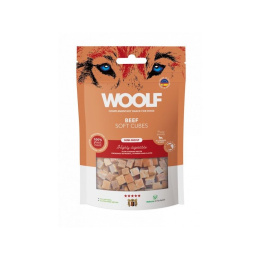 Woolf Soft Cubes Monoprotein Beef 100g