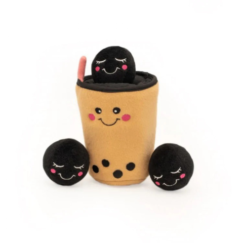 ZIPPY PAWS Boba Milk Tea Norka Zabawka dla psa